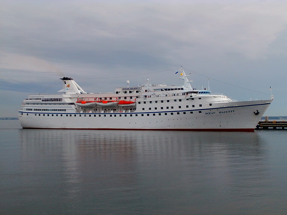MV Ocean Majesty at sea