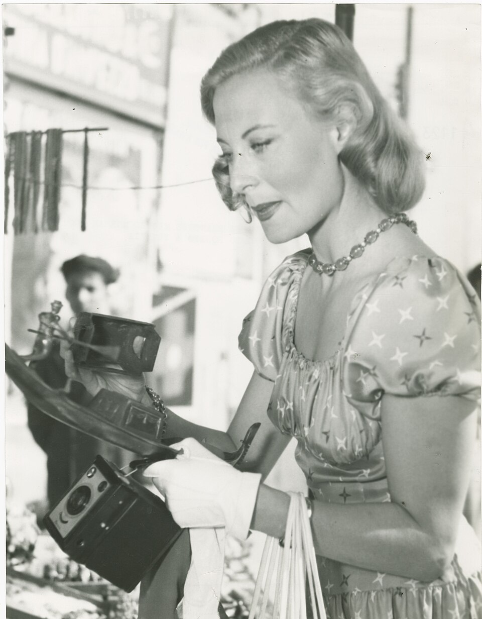 Michèle Morgan in Venice, 1952