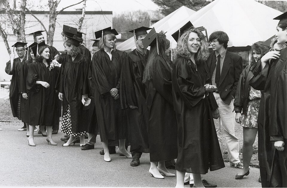 Montserrat College of Art graduation 1992