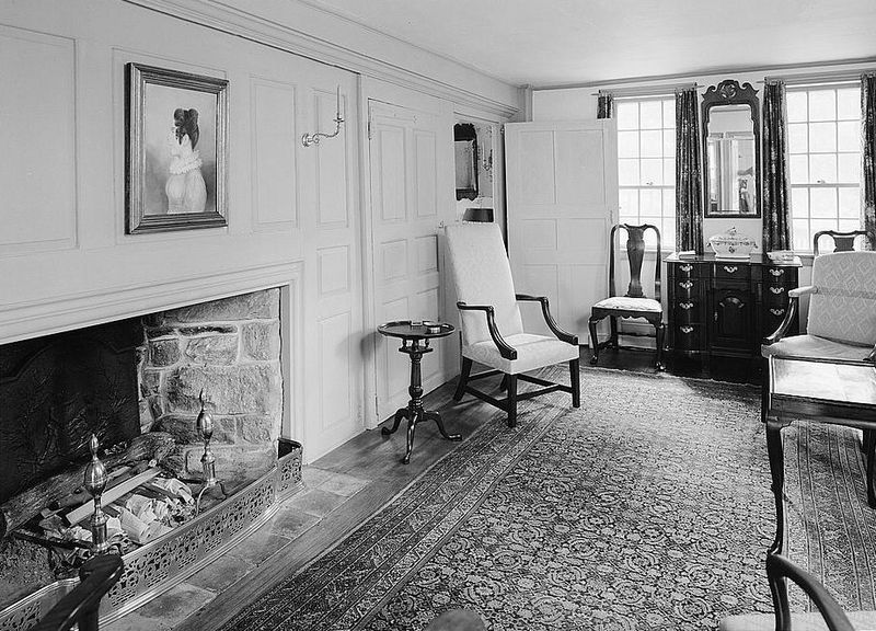 Stephen Tyng Mather House, Parlor, 19 Stephen Mather Road, Darien (Fairfield County, Connecticut)
