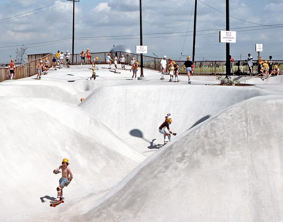 Skateboarder At Carson