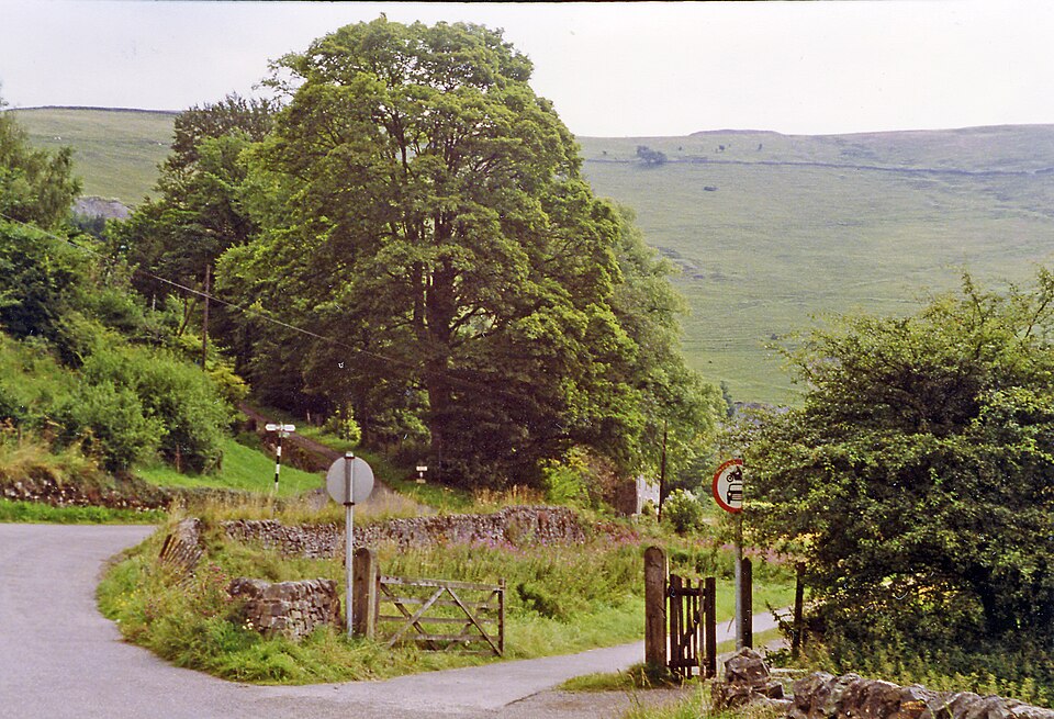 Site of Ecton Station, 1993