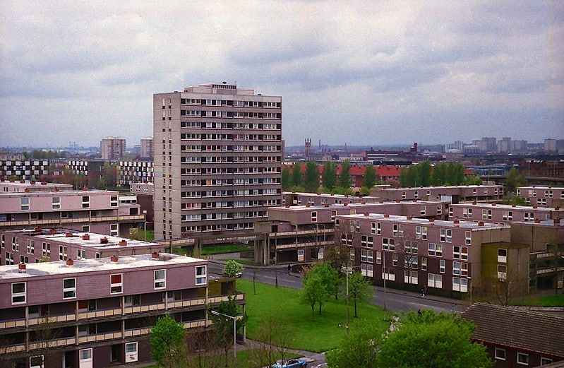 Hopton Court, Hulme 1988