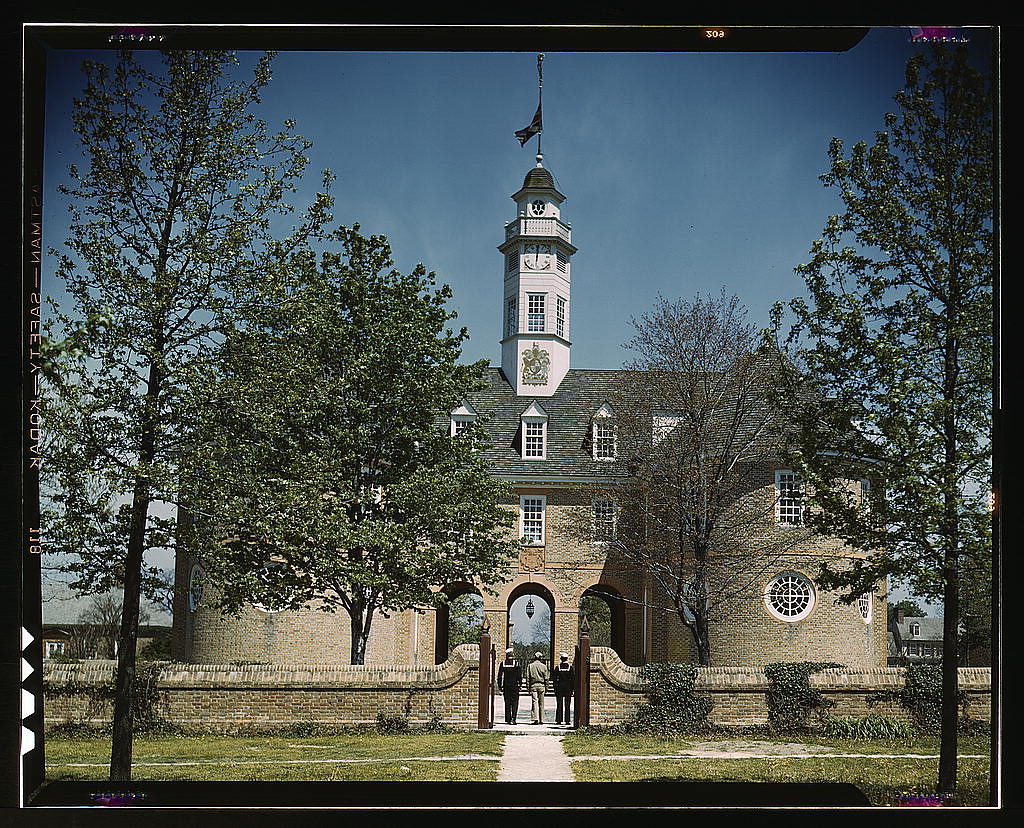 Williamsburg Capitol restoration, Virginia