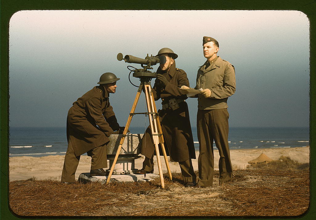 Azimuth instrument operators, Fort Story