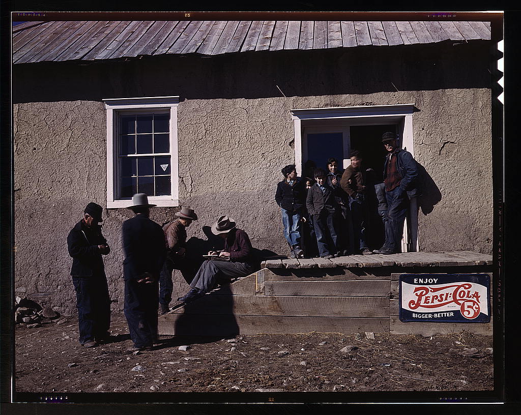 General store, Chacon, New Mexico (1943 Spring)