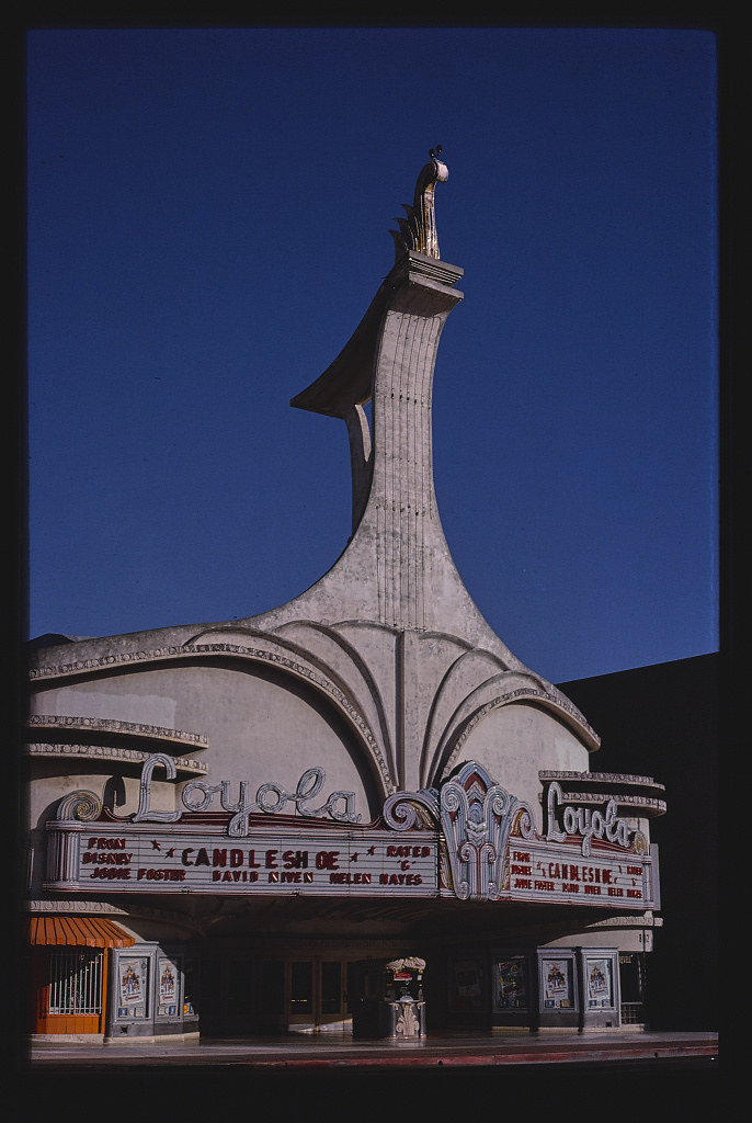 Loyola Theater, Manchester & Sepulveda Boulevards, Westchester, California (1977)