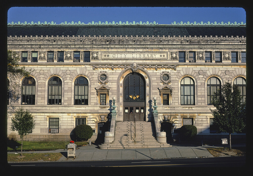 City Library, State Street, Springfield, Massachusetts (1984)