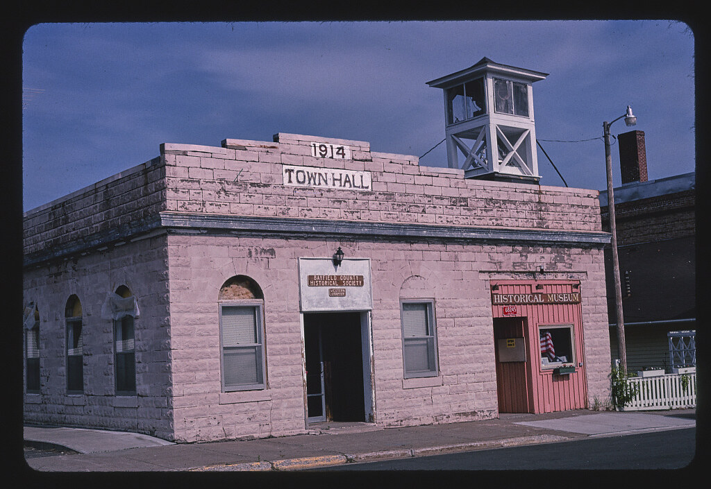 Iron River Town Hall & Historical Museum, E. Main Street, Iron River, Wisconsin (2003)
