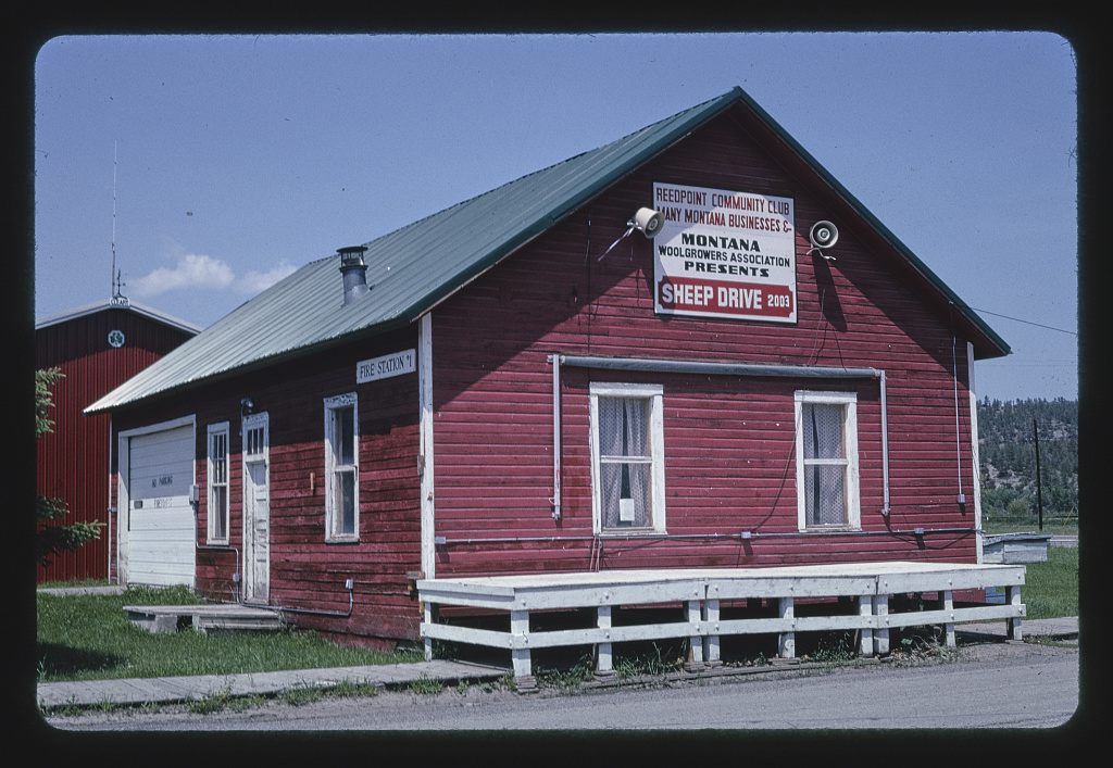 Firehouse, Reed Point, Montana (2004)
