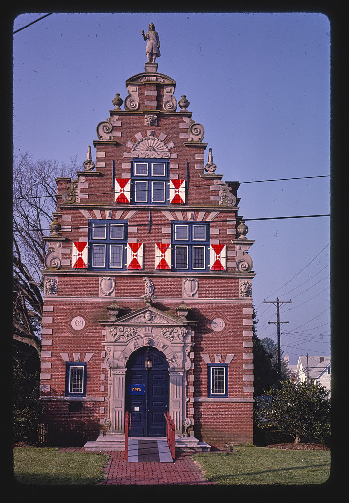 Zwaanendael Museum, front view, Lewes, Delaware (1985)