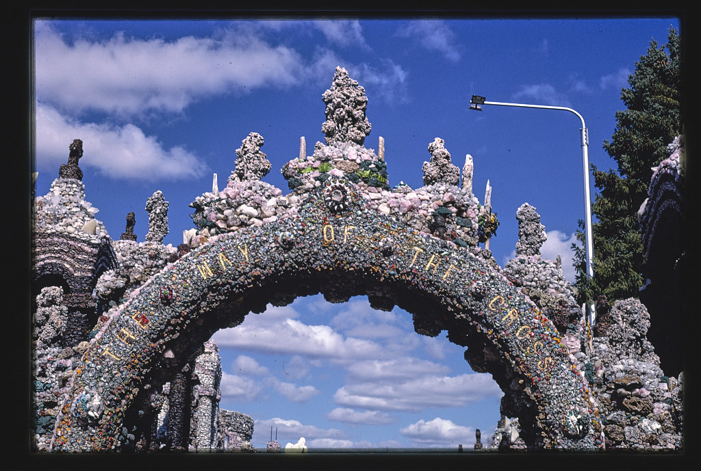 Grotto of the Redemption, Way of the Cross Arch detail, West Bend, Iowa