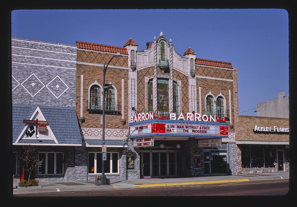 Barron Theater, Main Street, Pratt, Kansas (1993)