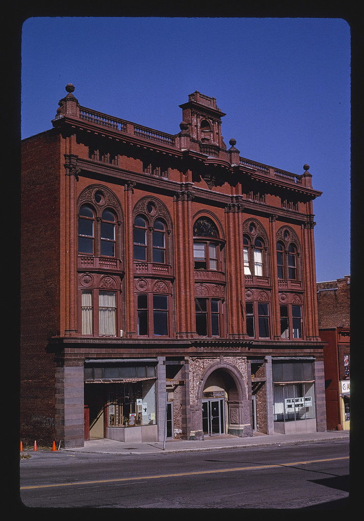 Smith's Opera House, angle 2, Seneca Street, Geneva, New York (1995)