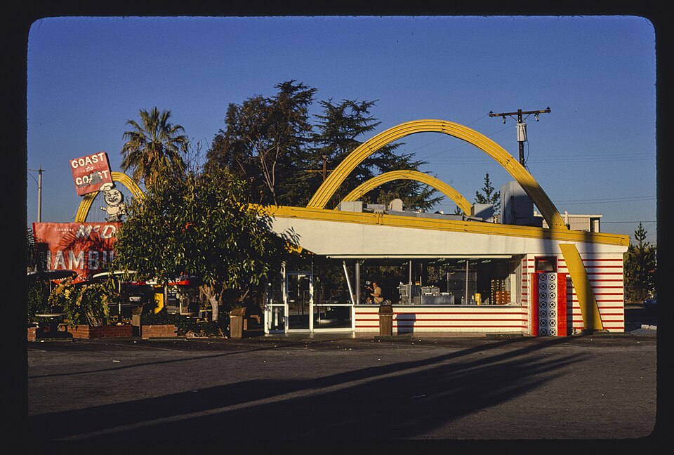 McDonald's Foothill Boulevard California 1979