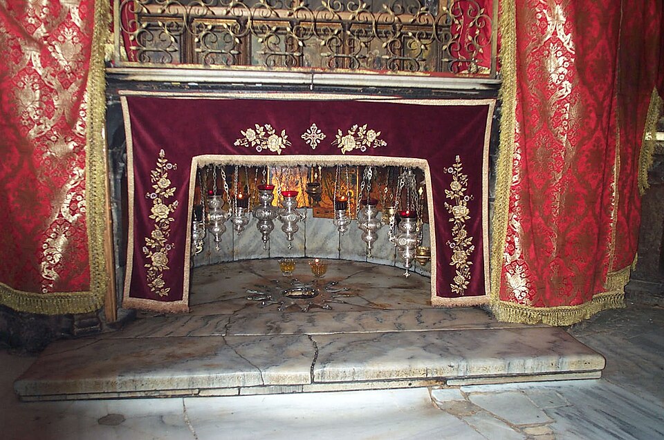 Birthplace of Jesus interior