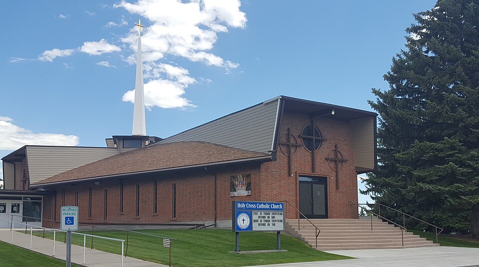 Holy Cross Catholic Church in Townsend Montana
