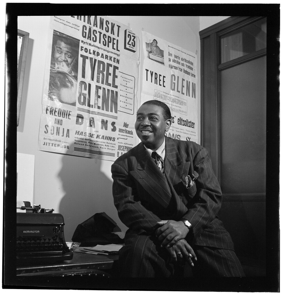 Tyree Glenn, trombonist, New York, July 1947