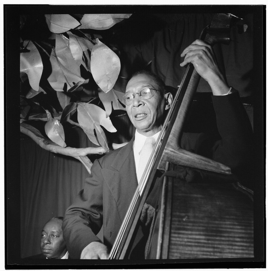 Pops Foster, bassist, Ole South Club, NYC, 1947