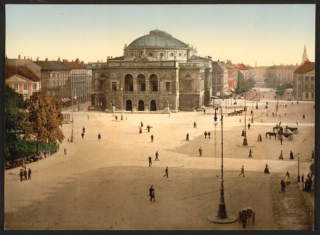 Royal Theatre, Copenhagen, Denmark (between ca. 1890 and ca. 1900)