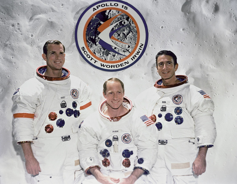 Apollo 15 crew portrait