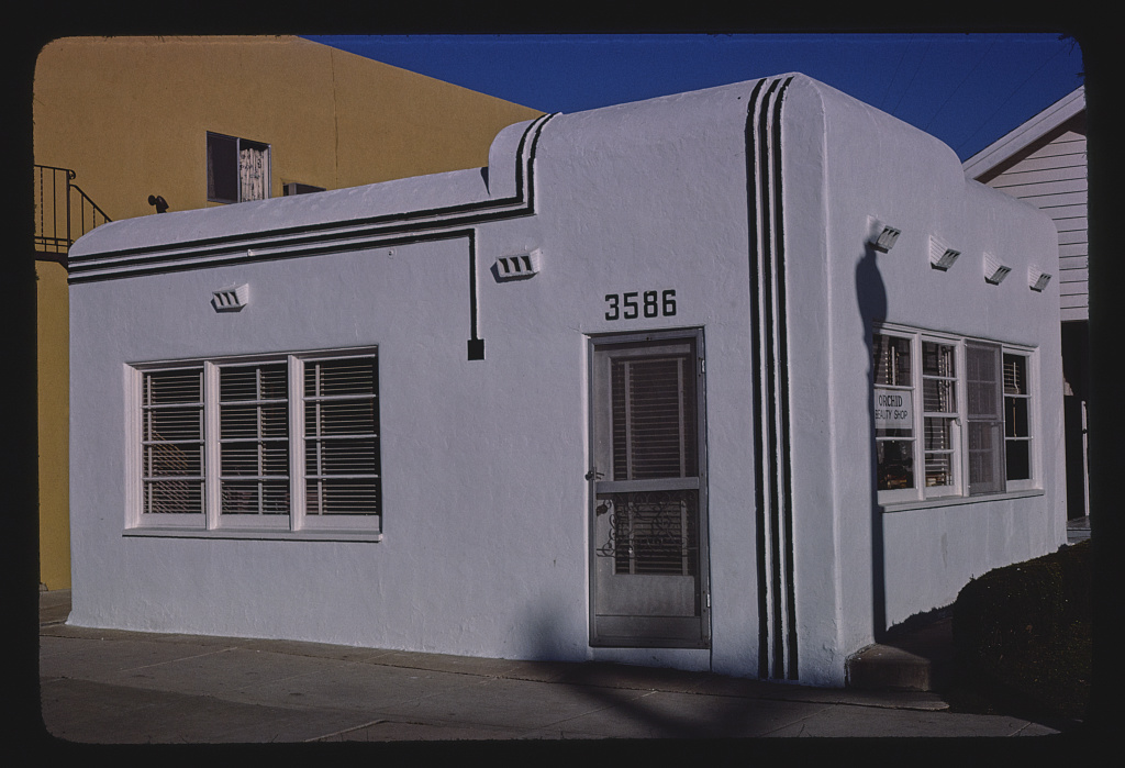 Orchid Beauty Shop, 3586 Adams Avenue, San Diego, California, 1977