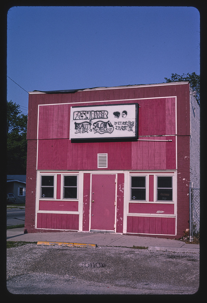 Fresh Barber Beauty Salon, South 13th Street, Springfield, Illinois, 2003