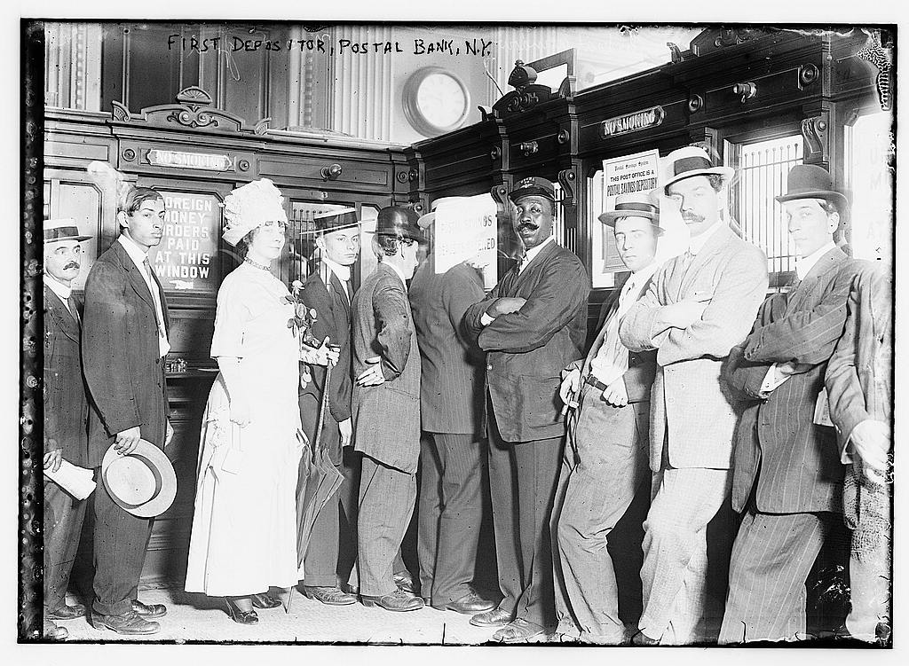 1st Depositor, Postal Bank, N.Y.