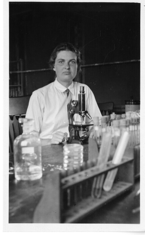 Charlotte Haywood at research facility