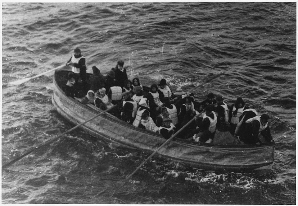 Lifeboat survivors