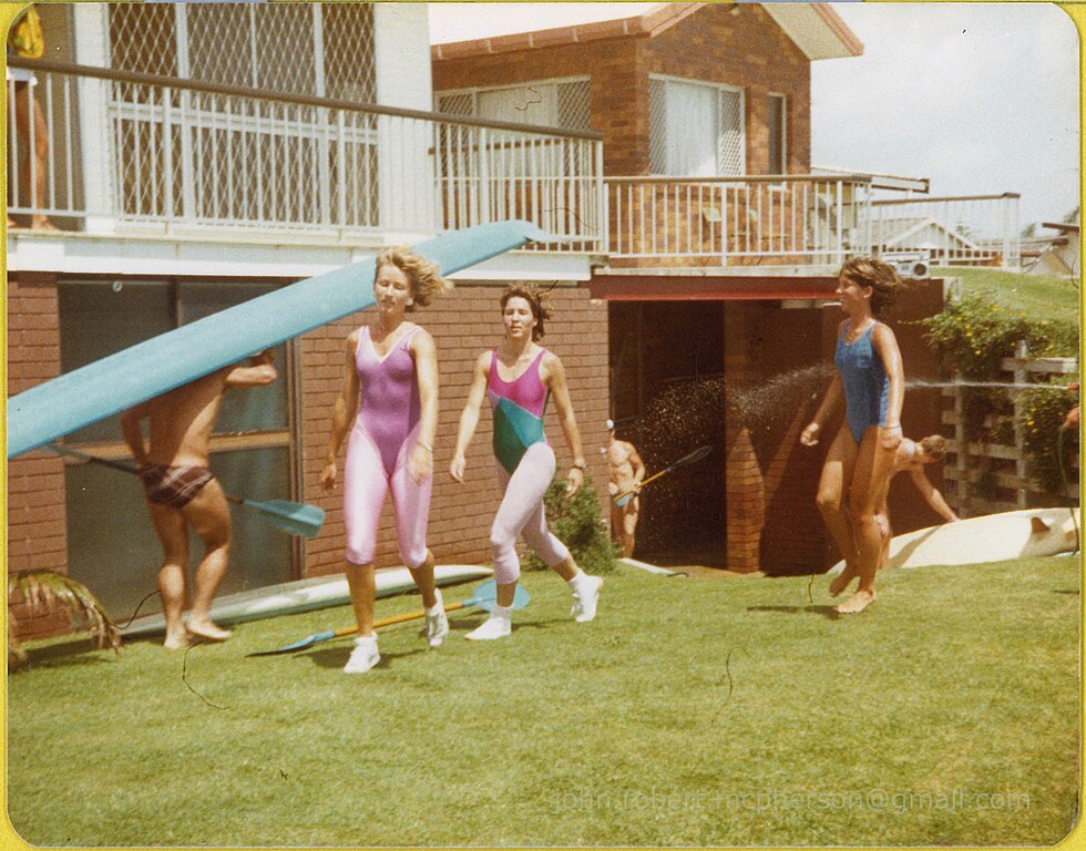 Palm Beach surf girls, 1980s