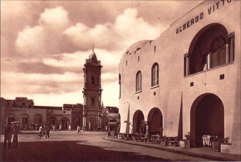 The Old Clock tower in Old Tripoli 'madīna', Libya