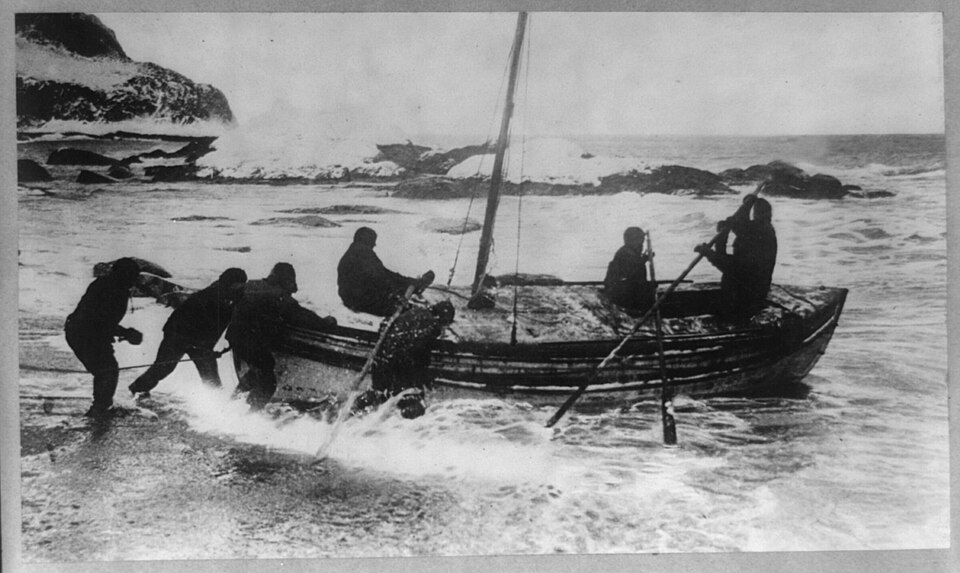 Sir Ernest Shackleton to the rescue